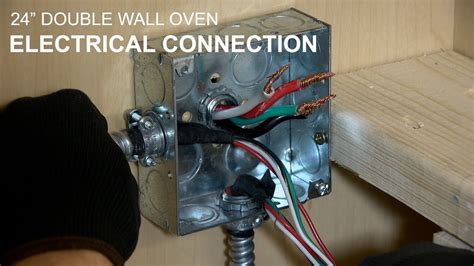 installing junction box oven|installing a wall mounted oven.